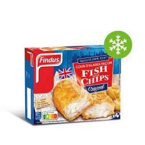 Fish and chips Findus